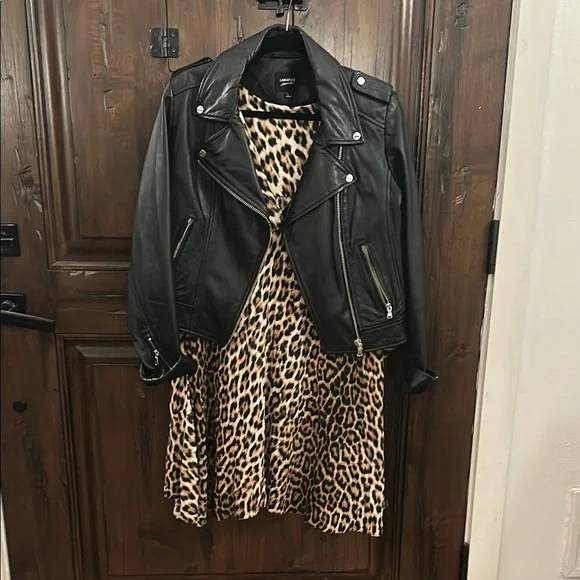 Leopard Print Women's Dress - Picture 1 of 6